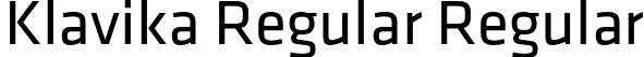 Klavika Regular Regular font | KlavikaRegular-TF.otf