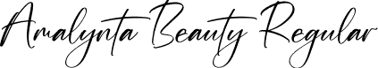 Amalynta Beauty Regular font | Amalynta-Beauty.otf