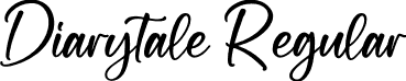 Diarytale Regular font | Diarytale.otf