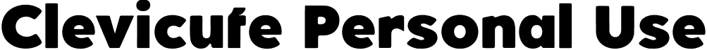 Clevicute Personal Use font | ClevicutePersonalUse-Regular.otf