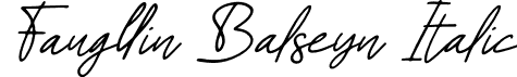 Faugllin Balseyn Italic font | Faugllin-Balseyn-Italic.otf