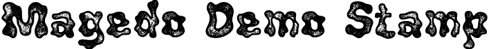 Magedo Demo Stamp font | Magedo-Stamp.otf