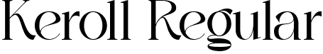 Keroll Regular font | kerollregular-wpyxa.ttf