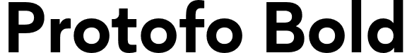 Protofo Bold font | protofo-bold.otf