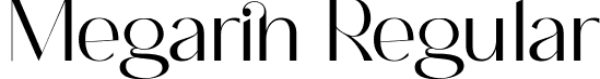 Megarin Regular font | megarin-m22kx.ttf