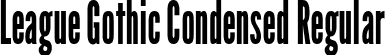 League Gothic Condensed Regular font | leaguegothic-condensed-regular-webfont.ttf