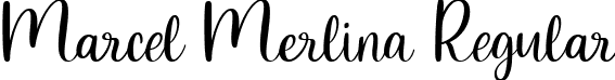 Marcel Merlina Regular font | Marcel Merlina.ttf