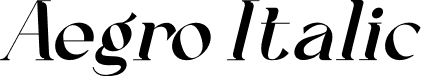 Aegro Italic font | aegro-italic.otf