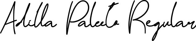 Adilla Paleeto Regular font | Adilla Paleeto TTF Demo.ttf