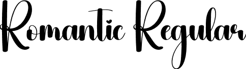 Romantic Regular font | Romantic.otf