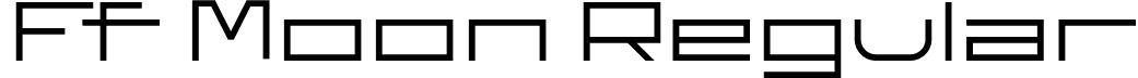 Ff Moon Regular font | FfMoon-Regular.ttf