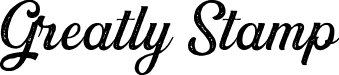 Greatly Stamp font | Greatly Stamp.otf