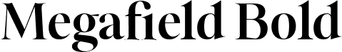 Megafield Bold font | Megafield-Bold.ttf