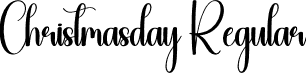 Christmasday Regular font | Christmasday.otf