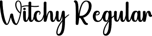 Witchy Regular font | Witchy.otf