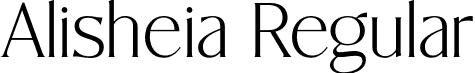 Alisheia Regular font | Alisheia.otf