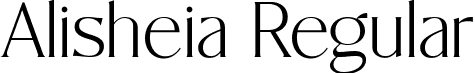 Alisheia Regular font | Alisheia.ttf