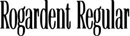 Rogardent Regular font | Rogardent.ttf