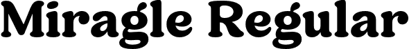 Miragle Regular font | miragleregular-dr9yg.otf