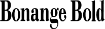 Bonange Bold font | BonangeBold-YzVgy.otf