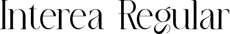 Interea Regular font | Interea.otf