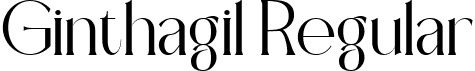 Ginthagil Regular font | Ginthagil Ttf.ttf