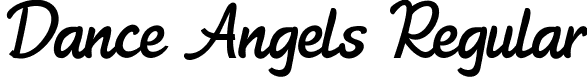 Dance Angels Regular font | Dance Angels.ttf