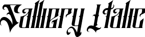Salliery Italic font | Salliery-Italic.ttf