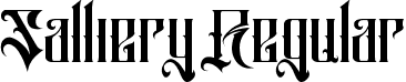 Salliery Regular font | Salliery.ttf