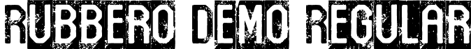 Rubbero Demo Regular font | Rubbero Demo-Demo.ttf
