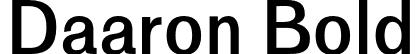 Daaron Bold font | Daaron-Bold.otf