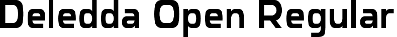 Deledda Open Regular font | Deledda-Open-Regular.ttf