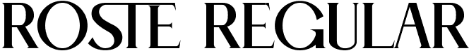 ROSTE Regular font | Roste.ttf