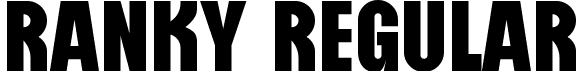 Ranky Regular font | Ranky.ttf