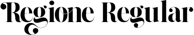 Regione Regular font | Regione-1G3Mg.otf