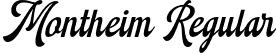 Montheim Regular font | Montheim.otf