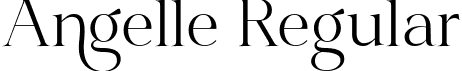 Angelle Regular font | Angelle Regular.otf