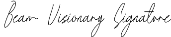 Beam Visionary Signature font | Beam Visionary Signature.otf