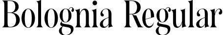 Bolognia Regular font | Bolognia Regular.otf