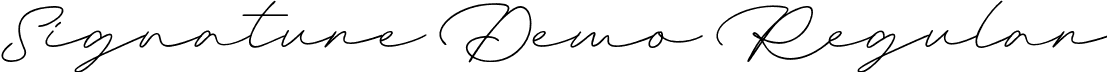 Signature Demo Regular font | signaturedemoregular-q23y2.otf