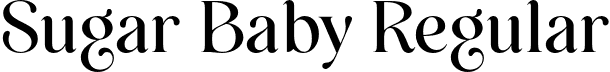 Sugar Baby Regular font | sugar-baby-personal-use.otf