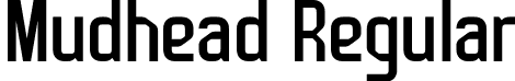 Mudhead Regular font | Mudhead.otf