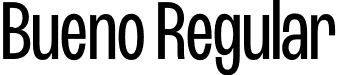 Bueno Regular font | bueno-regular.otf