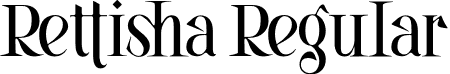 Rettisha Regular font | Rettisha-Regular.otf