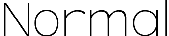 Normal font | StellaNova-Thin.otf