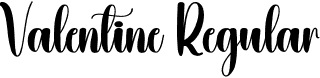 Valentine Regular font | Valentine.otf