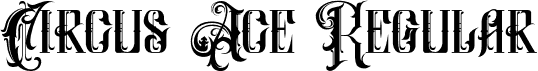 Circus Ace Regular font | CircusAce-Regular.otf