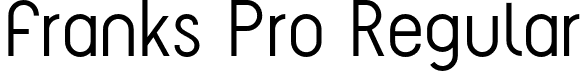 Franks Pro Regular font | FranksPro-Regular.otf