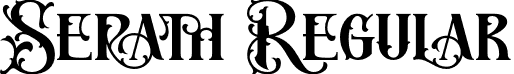 Serath Regular font | Serath.otf