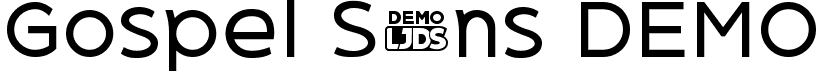 Gospel Sans DEMO font | gospelsanslightdemo-bwddx.ttf